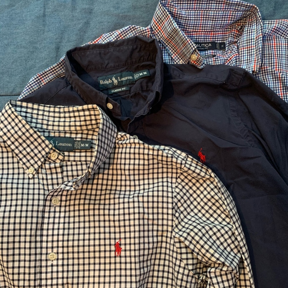 Polo Dress Shirts (Bundle of 3)